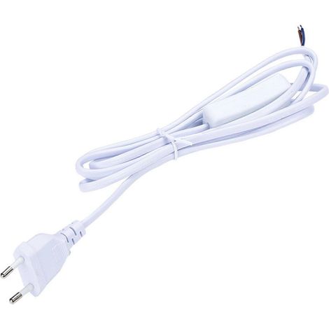 Câble d'alimentation d'extension pour tube LED avec interrupteur (prise UE) (1/4)