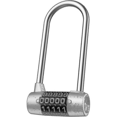 Cadenas à combinaison long, cadenas à combinaison à 5 chiffres A (1/5)