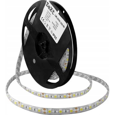 Lineares LED-Streifenmodul 300 LEDs 5 m IP65 5050 kalt (1/2)