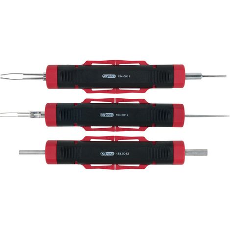 KS Tools - Jeu d'extracteurs de cosses universel, 3 pcs - 154.0015 (1/5)