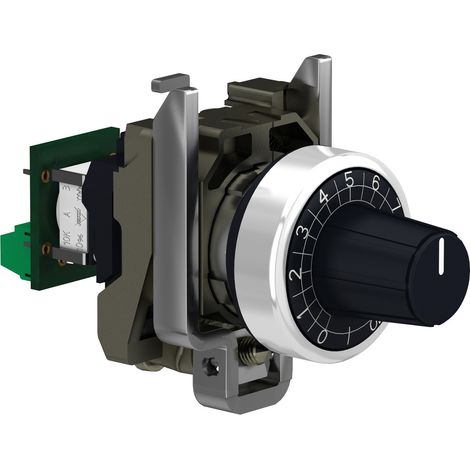 Xb4bd912r100k Schneider - Potentiomètre Complet En Métal - ø22 - 100k Ohm - Harmony Xb4