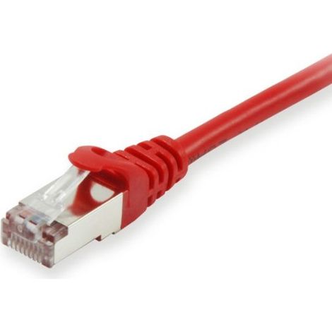 LATIGUILLO APANTALLADO S/FTP CATEGORIA 6 LIBRE HALOGENOS 3M COLOR ROJO EQUIP P/N 605522