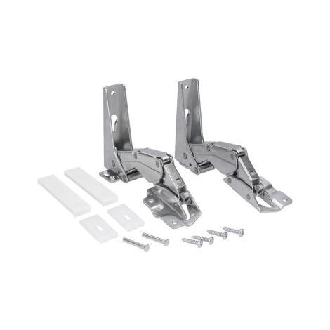GDE - Kit de bisagras superior inferior para puerta de Frigorífico, Congelador compatible WHIRLPOOL C00636779