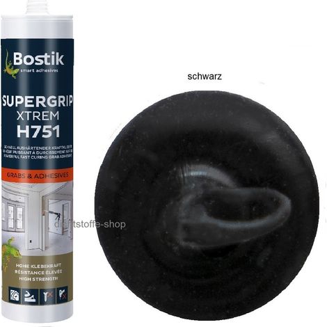 Bostik H751 Supergrip Xtrem Hybrid SMP Klebdichtstoff 450g Kartusche Schwarz (1/4)