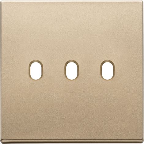 VIMAR - 22675.3.88 Placca 3Mx3 BS Vintage oro satinato
