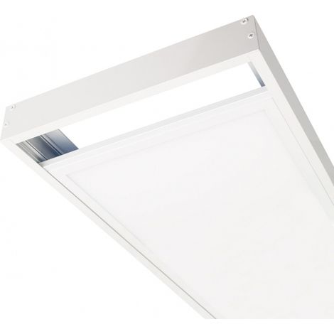 Cornice fissaggio pannello led 60x30 KIT-MURO-3-BIANCO (1/5)