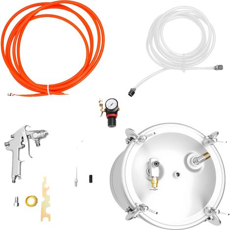 Kit de pulvérisation de peinture sous pression, capacité de 10L, pulvérisation efficace, BLANC (1/2)