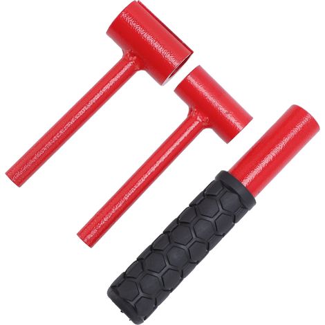 Clé de réglage des espaces de charnière avec poignée, clé de cintreuse de porte en acier allié, outil de réparation à domicile 2 pièces (1/5)