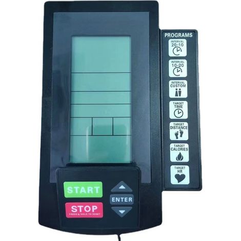 Compteur de vitesse pour vélo d'exercice à résistance à vent, écran de remplacement, moniteur.