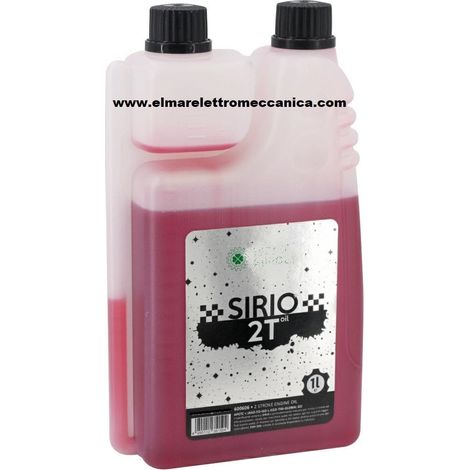 SIRIO Olio Sintetico 2 Tempi 1 Litro Additivato per Miscela 600606