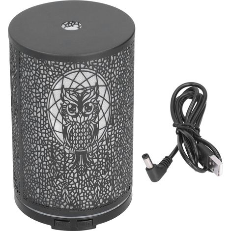 Diffuseur Dhuile Essentielle - 100 ml - Design Hibou - Fonction Veilleuse LED - Arrêt Automatique - Pour Maison Bureau Yoga Spa - 1 Pièce (1/5)