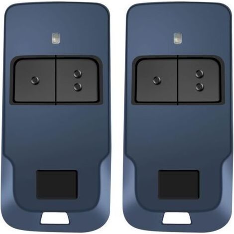 Télécommande de portail compatible avec BFT Mitto Cool C2. 2 pièces Télécommande pour portail BFT à deux canaux, remplace la télécommande BFT Mitto RCB02, télécommande pour portes de garage (1/5)