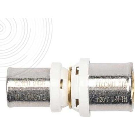 Raccord manchon réduit à sertir multicouche - Ø32-Ø20 - 30335-32-20 - Fixoconnect - Ayor (1/3)