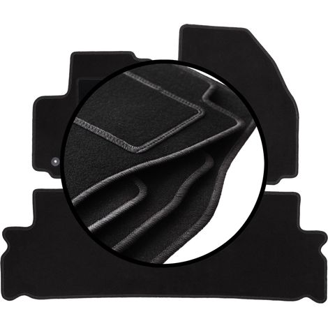 Komplettset Veloursmatten für: Ford S-MAX MK1 Minivan (2006-2012)