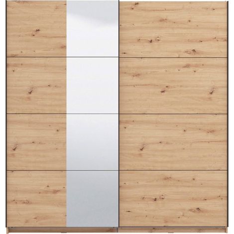 Mömax Schwebetürenschrank Gard 200 in Eiche Artisan (1/5)
