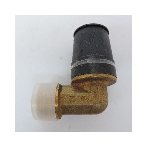 Coude 90° mâle pour tube plomberie multicouche Ø 25mm M20X27 (25 x R 3/4") bi-matière laiton / PPSU TECELOGO TECE 8710305