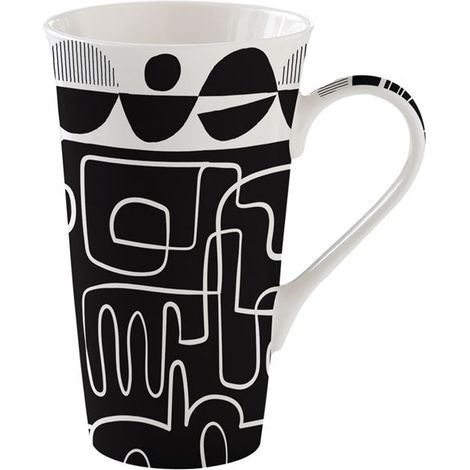 Großes Becher-Set 60 cl - Graphiti - Easy Life