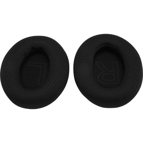 1 paire de coussinets d'oreille en tissu mesh respirant, coussinets de rechange confortables en mousse à mémoire de forme pour Q20 BT, Q20+ et Q20I (1/5)