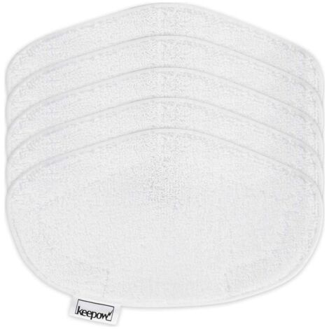lingettes de rechange lavables et réutilisables pour balai vapeur Polti Vaporetto PAEU0332 (1/5)