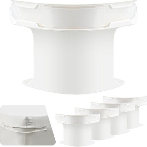 4-Piece Heavy-Duty Corner Sheet Holders for Bed Sheets, Removable Corner Sheet Holders to Keep Sheets, Mattress Protectors, Blankets, and Bedding in Place (1/4)