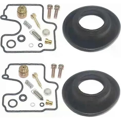 Applicable pour Suzuki VL1500 VL800/Z VL 1500 800 Kit de réparation/reconstruction de carburateur Membrane ( A) (1/3)