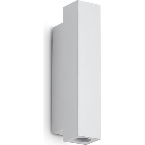 Ideal Lux LOOK Applique murale carrée 15 cm, éclairage haut et bas, blanche, 2 LED 900 lm 3000 K (1/2)