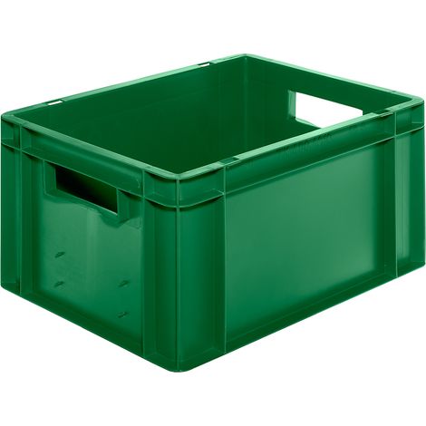 LA-KA-PE bac de transport L400xl300xH210mm - TK400/210-0 VERT (1/5)