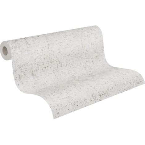papier peint uni gris clair - Livingwalls (1/5)