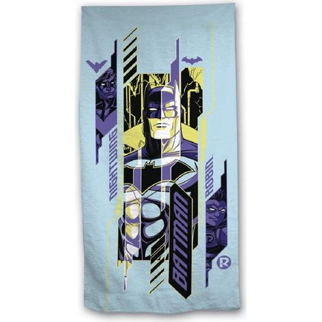 Batman Strandtuch – Mikrofaser-Design für heldenhafte Strandtage, 70 x 140 cm