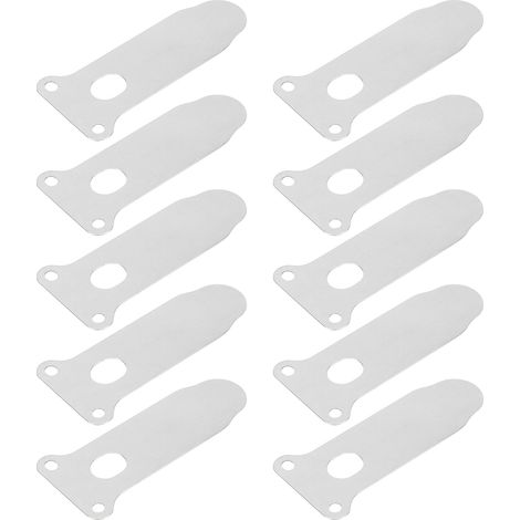 Plaquette linguette 62mm en acier pour clapet Bama, accessoire compresseur/pompe à air (lot de 10). (1/5)