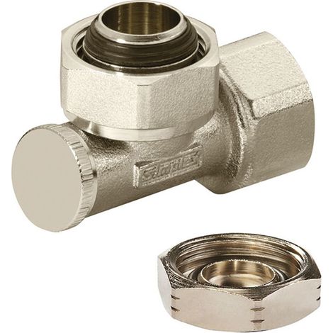 Flamco Adattatore DIN G1/2i x G3/4a MS nichelato, F10550