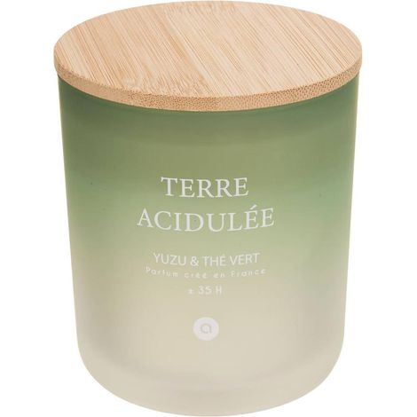 Bougie Parfumée en Verre "Sana" 255g Terre Acidulée (1/3)