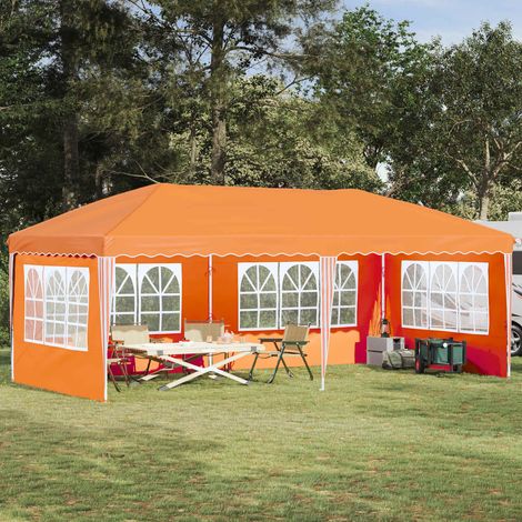 Teenpull – Pop-up Partyzelt 575 x 289 x 245 cm Orange (1/5)