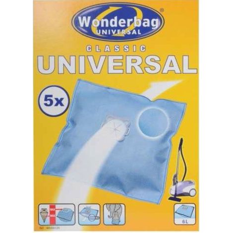 Rowenta WB406120 bolsas para aspiradora azul 6 litros pack de 5 (1/5)