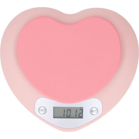 Balance de Cuisine Numérique 1g Précision 5kg Balance Alimentaire Rechargeable en Forme de Coeur pour la Cuisson de la Cuisson (1/5)