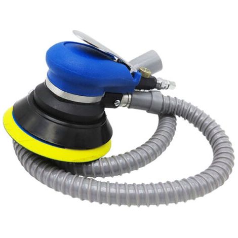 Meuleuse pneumatique Ponceuse à air sous vide ponceuse pneumatique autoaspirateur ponceuse orbitale à paume meuleuse polisseuse ponceuse outil 6 '', 6 pouces (1/5)