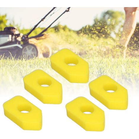 Lot de 5 filtres à air en coton compatibles avec les modèles Briggs & Stratton 4216, 5088 et 5099. Remplace le filtre à air MTD 490-200-0011 pour tondeuses électriques. (1/5)