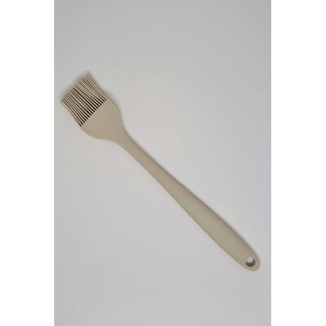 Spazzola da cucina, 26 cm, tortora, silicone, utensili da cucina, grasso/rivestimento (1/2)