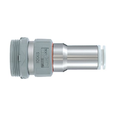 Raccord rapide pneumatique SMC, Tube vers Mâle 6mm en C3604 ( Prix pour Sachet de 5 )