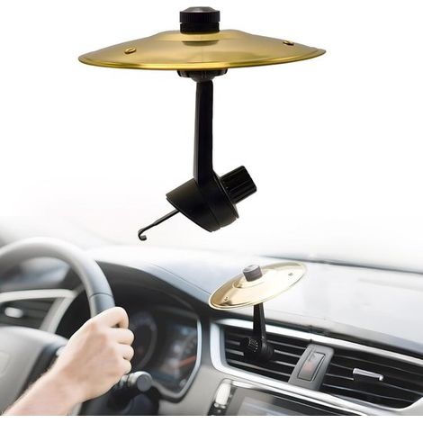 Componenti per auto - Tamburo di ventilazione per auto - Tamburo di ventilazione per climatizzatore auto - Mini tamburo di ventilazione anticollisione per auto - Adatto a tutti i modelli di auto - Oro