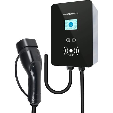 Station de recharge EV, compatibilité Type 2, contrôle via application intelligente, Type 2 7.2KW (1/2)