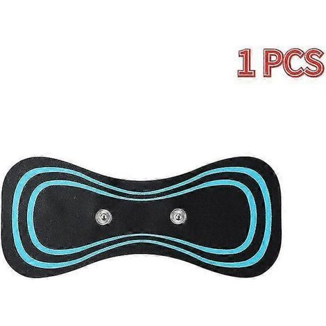 1 à 50 coussinets de gel pour massage du cou, massage musculaire EMS, stimulation adhésive pulsée du dos, massage cervical.