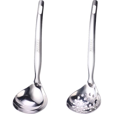 Panier A Ustensiles - Acier Inoxydable 18/10 - Pour Plan De Travail Cuisine - 2 Pièces (1/5)