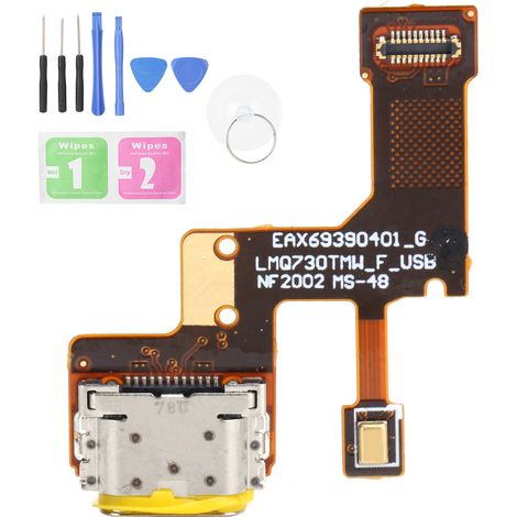 Câble flexible de charge USB pour LG Stylo 6 Q730 6.8 pouces 2020, port de connexion de téléphone (1/5)