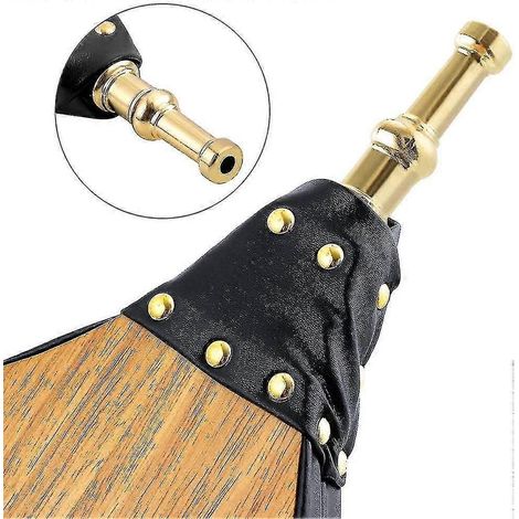 Soufflet de cheminée 15,5 po x 7 po, grand souffleur d'air pour bois, accessoires (1/5)