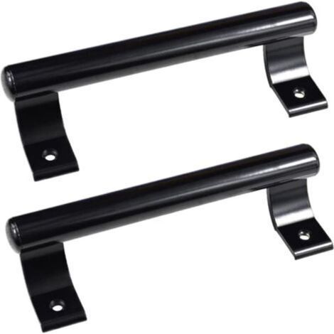 [JAMAIS UTILISÉ] 2 pièces Poignée de porte coulissante en aluminium, poignée métallique moderne pour les portes vitrées de balcon, les portes coulissantes de salle de bain. (1/3)