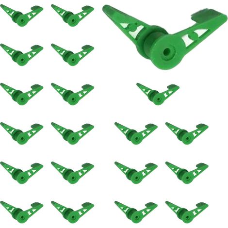 CCYKXA 20-teiliges Pflanzenbiege-Set, 360 Grad verstellbar, Astbiege-Clip, DIY-Werkzeug, Trainingsclip, für Kletterpflanzen, Blumen und anderes Gartenzubehör.