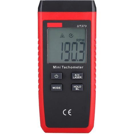 Mini tachymètre numérique avec écran LCD sans contact, plage de mesure 10-99999 tr/min, odomètre pour une mesure précise de la vitesse S2XM9 (1/5)