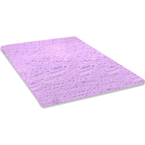 Tapis En Peluche - Pour Salon Chambre Et Chambre D Enfant - Antidérapant Avec Mousse Intégrée - 120 X 170 Cm (1/5)