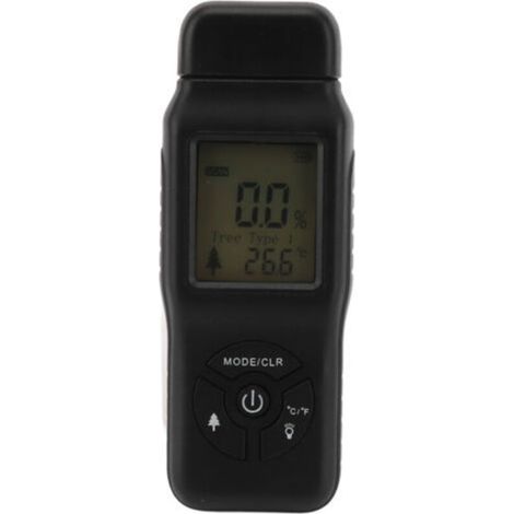 Higrómetro digital de precisión para madera, portátil, sin batería, para la medición de la humedad de la madera. (1/5)